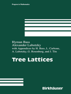 cover image of Tree Lattices